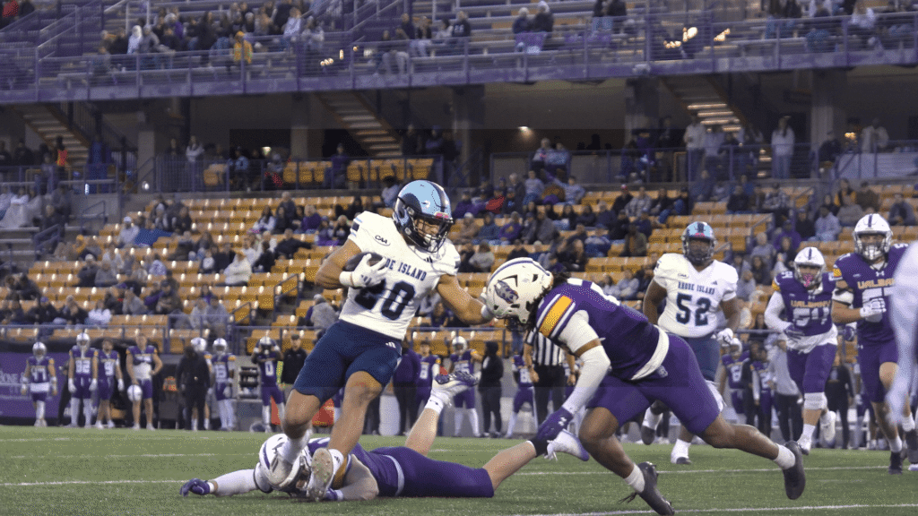 Rhody Island vs UAlbany | #20 rushing for yards